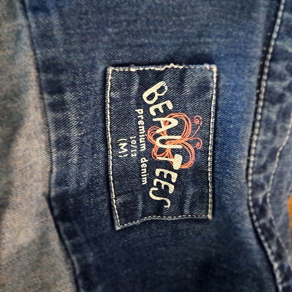 Beautees premium long-sleeved denim jacket - Picture 4 of 6